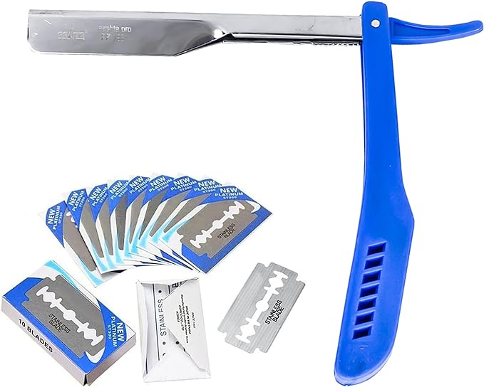 Porta Navaja Barbero/Razurar/Peluquero Aashta (azul).