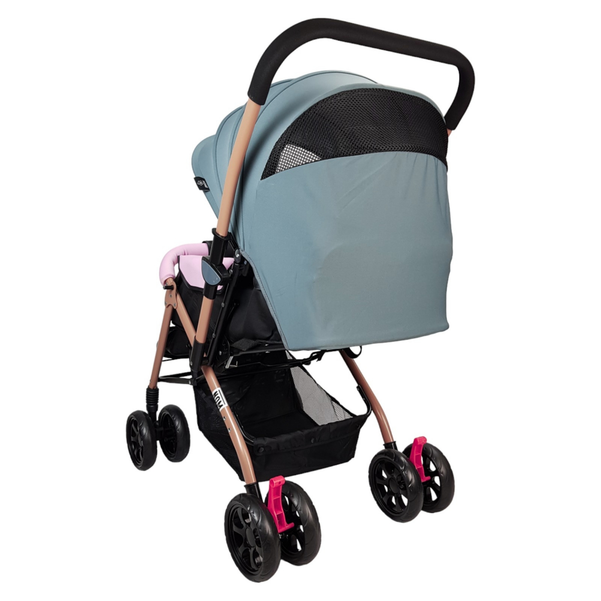 Carriola para Bebe Asiento con Posiciones, Reversible, Compacta - Rosa