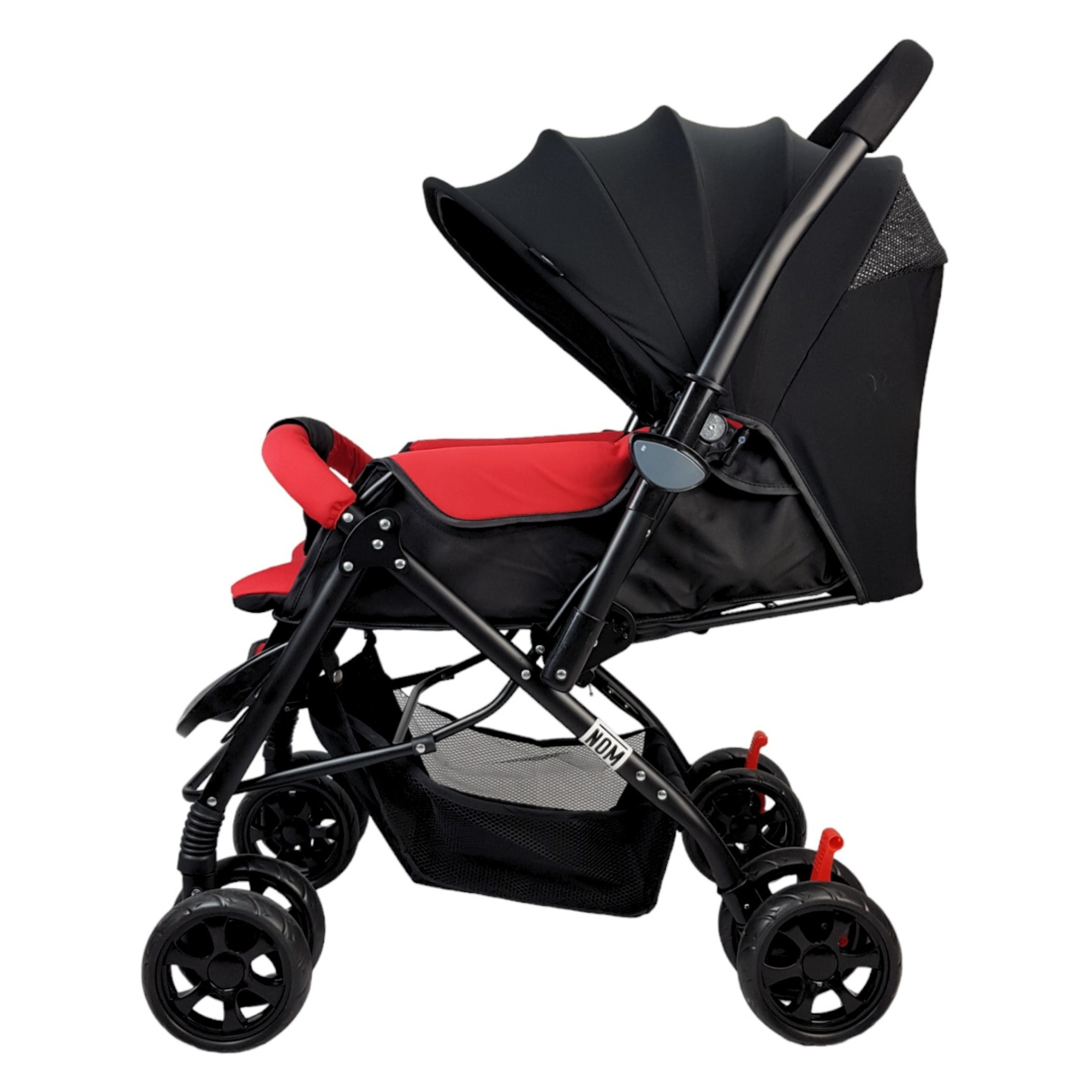 Carriola para Bebe Asiento con Posiciones, Reversible, Compacta - Rojo