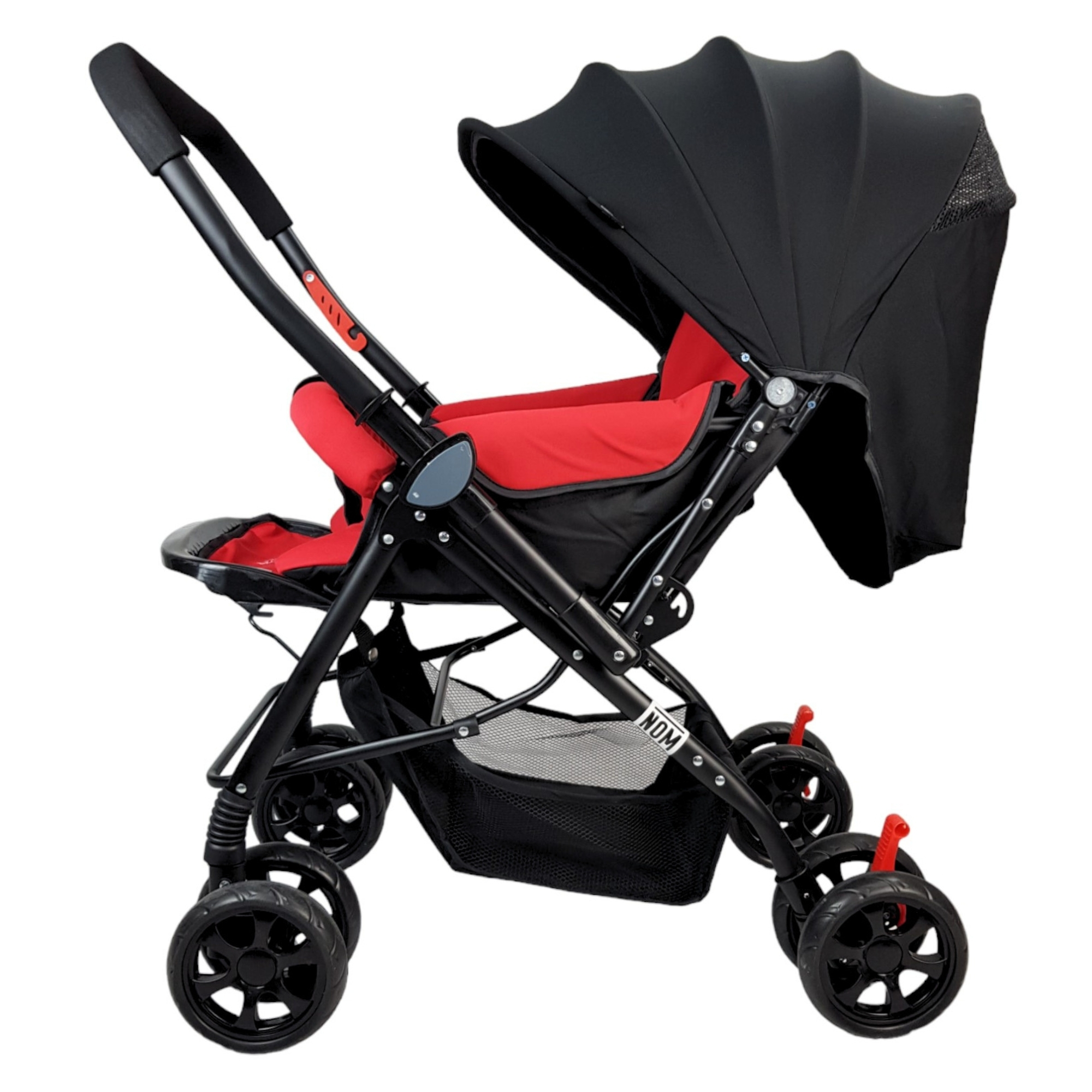 Carriola para Bebe Asiento con Posiciones, Reversible, Compacta - Rojo