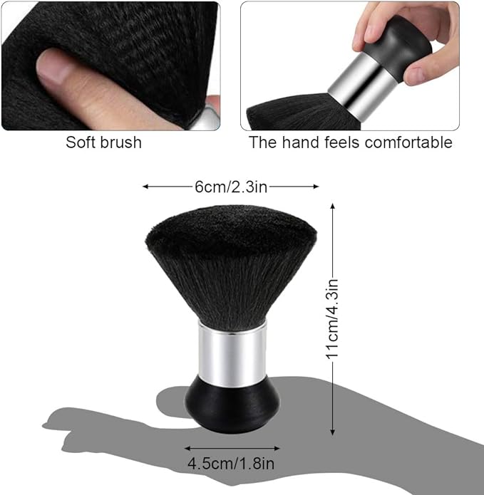Capa De Peluquería Cepillo De Cuello Cepillos Para El Cabello Peluquería Estilista De Barbero Barbería Y Hogar Al Agua Las Manchas Y Antiestática Broches Cabello Perfecto Para Cortar El Pelo Barba.