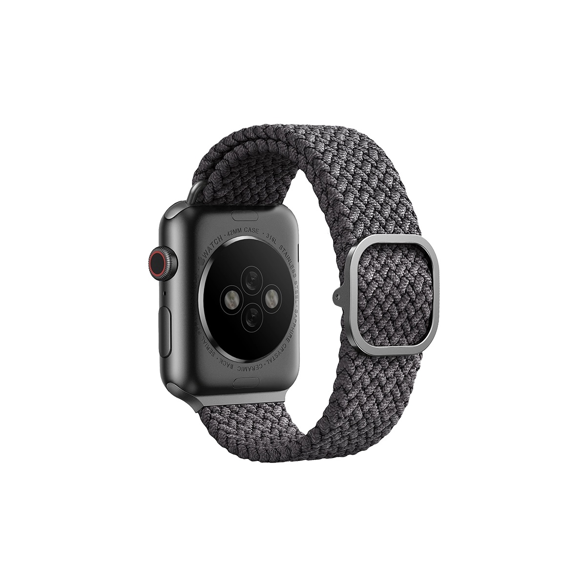 Correa Tejida Apple Watch 9 | 8 | 7 | 6 | 5 | 4 | 3 | 2 | 1 | SE Series de 45/44/42 mm Aspen Azul Uniq.