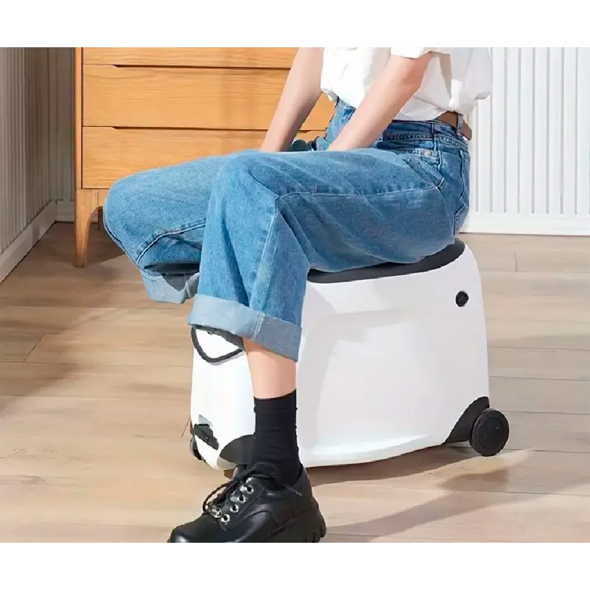 Maleta Carrito De Panda Regalo Material Pp Maleta Divertida