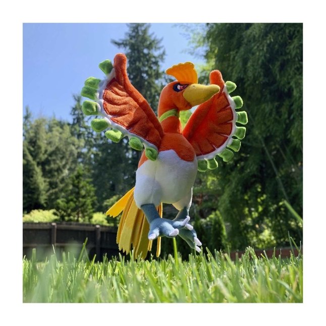 Ho-Oh Pokemon Center Anime Peluche Felpa Juguetes Niños Original.