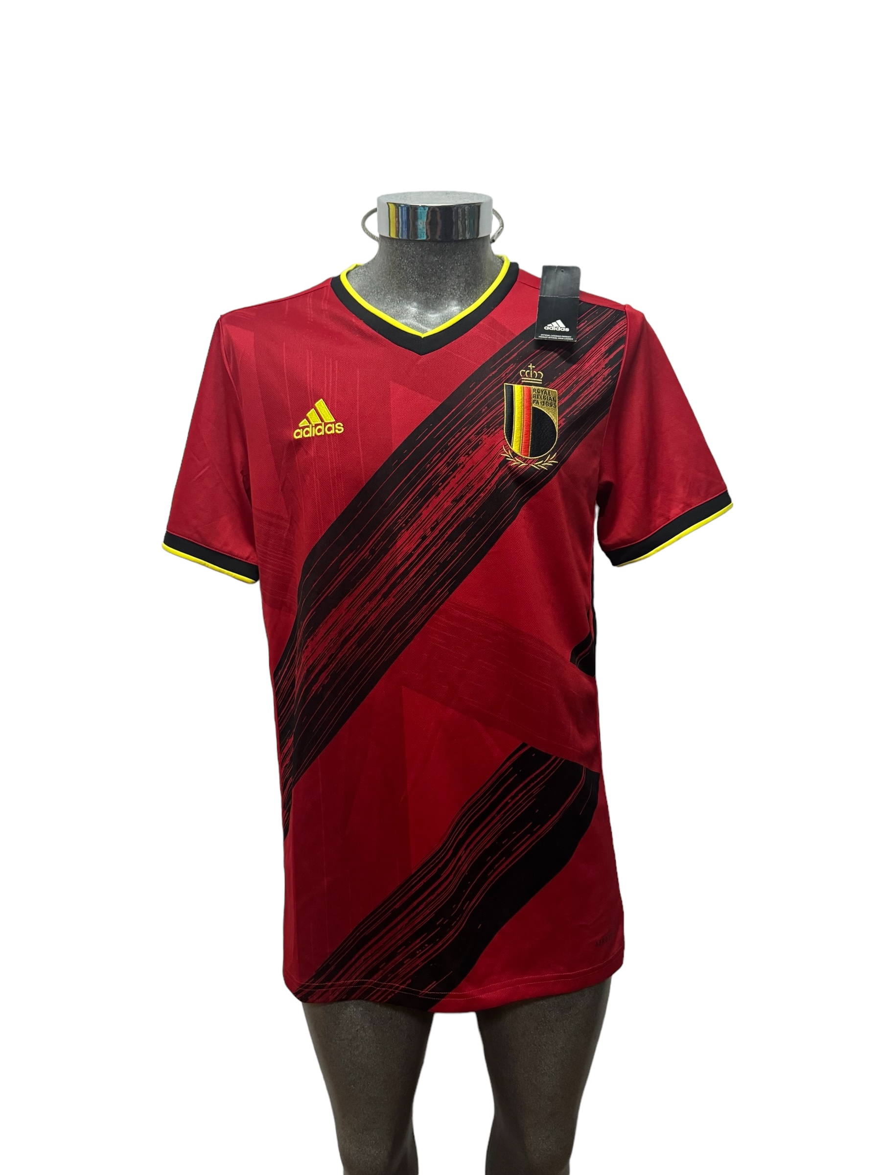 Jersey Original Adidas Selección Bélgica local euro 2021 EJ8546.