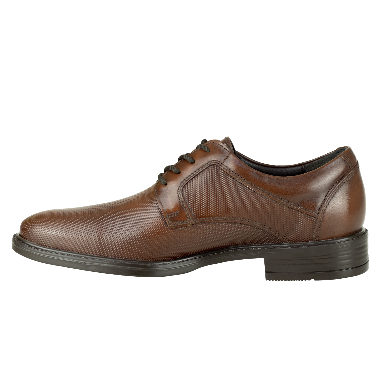 Zapato Oxford Hombre De Vestir Gino Cherruti 226 Caoba Piel.