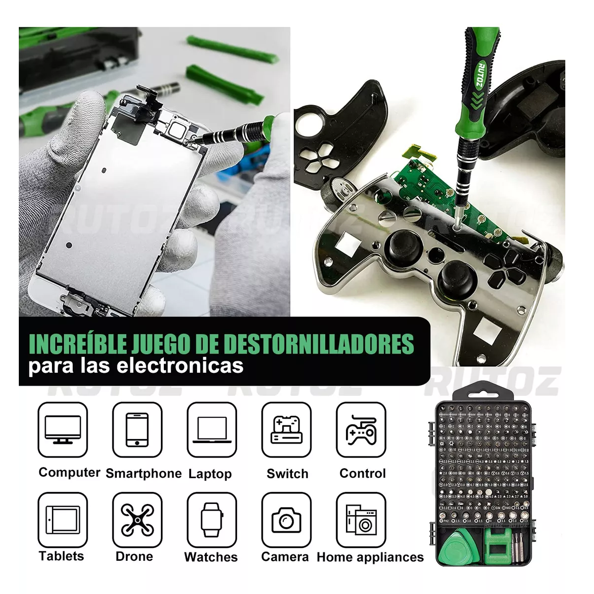 Kit Desarmadores Destornilladores Laptop Celular Electronica.