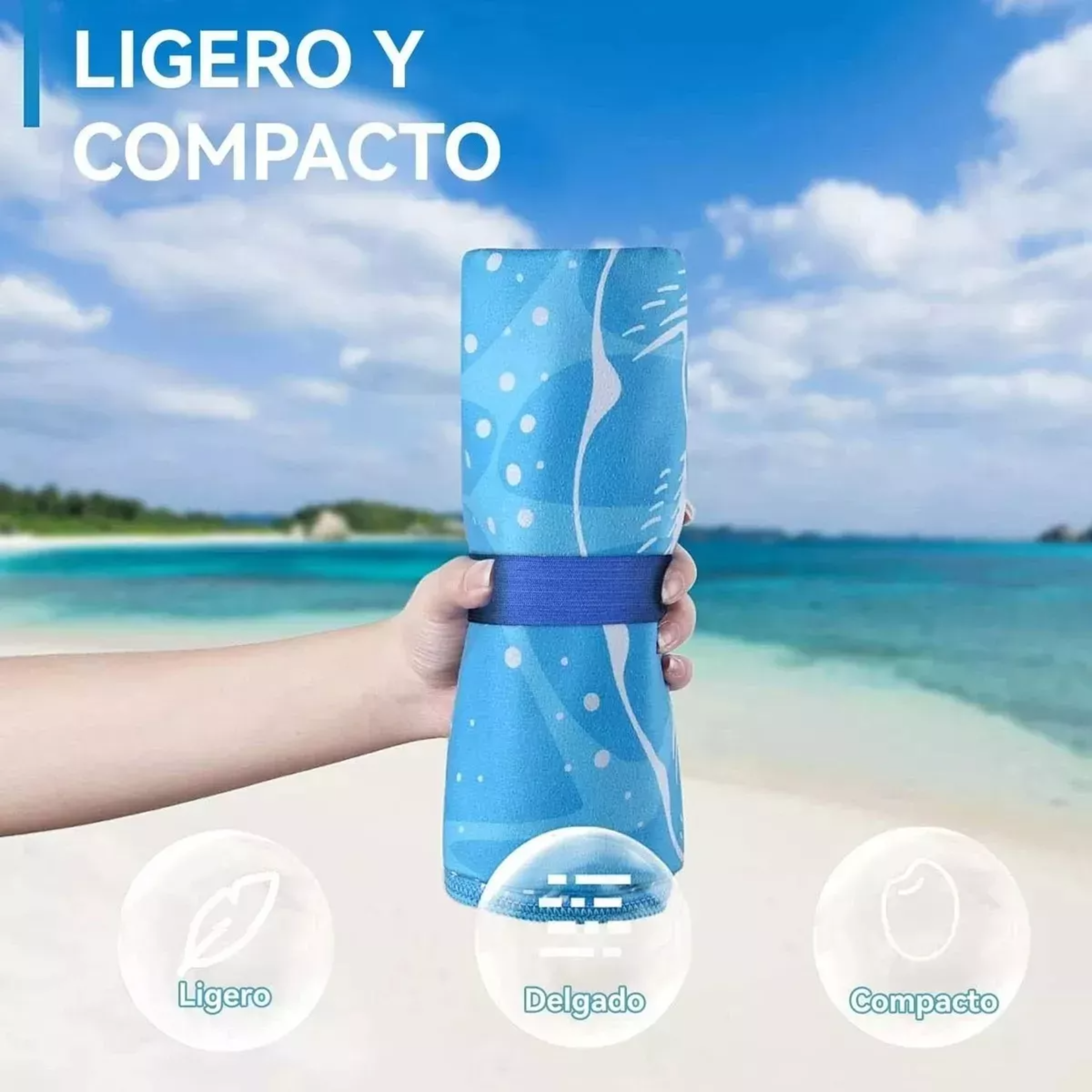 Toalla De Playa Superligera, 180 X 80 Toalla Para Gym Playa.