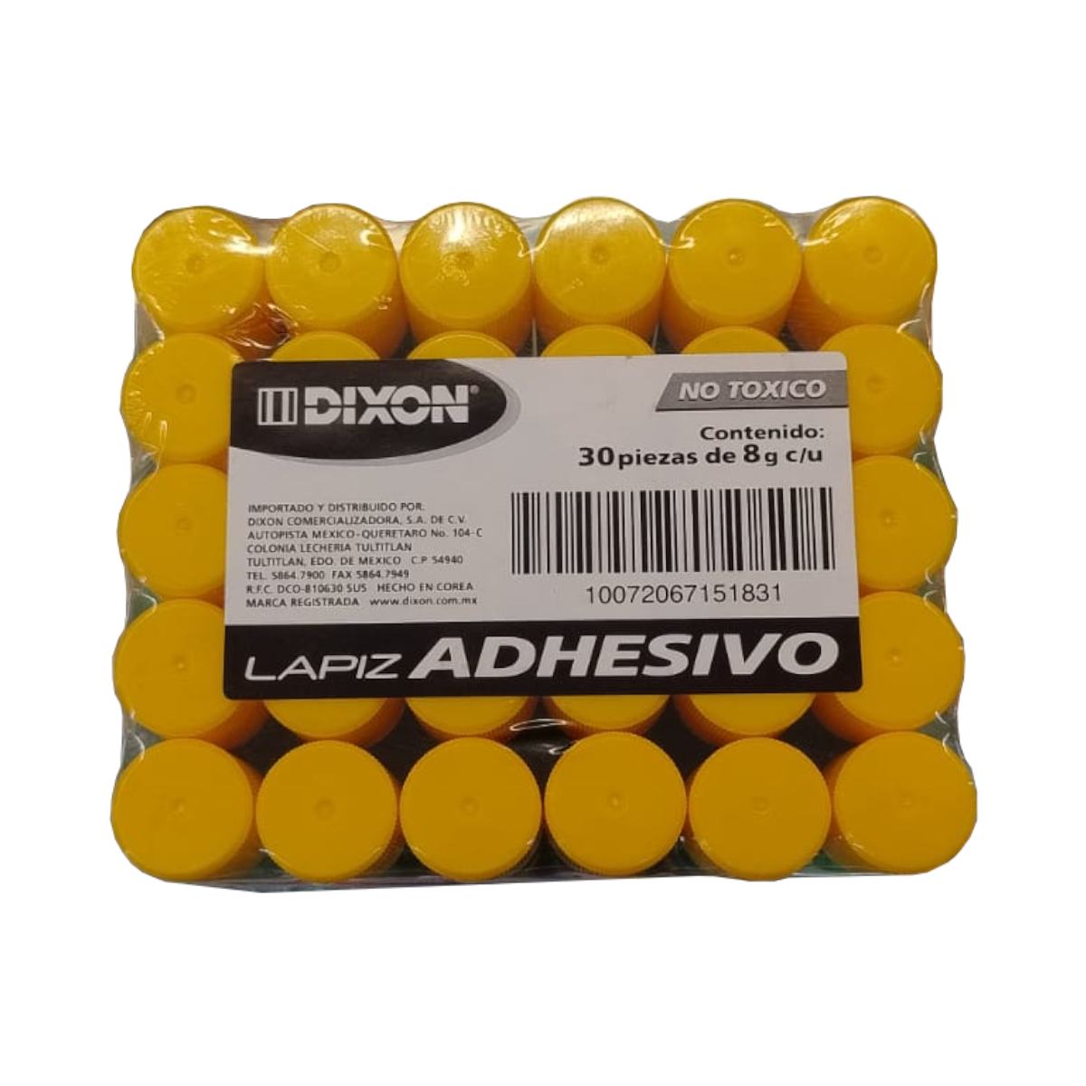 Lapiz Adhesivo Dixon 8 Gramos 30 Piezas Resistol En Barra