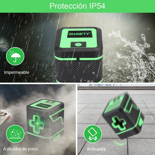 Multifuncional Nivel Láser 2 Líneas Shawty 3°autonivelante