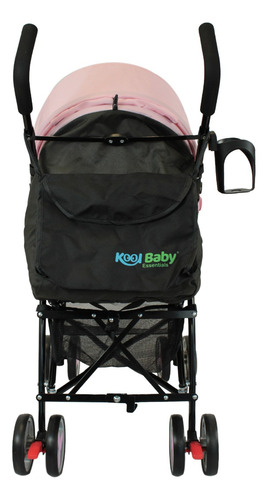 Carriola De Bastón Plegable Para Bebé Kool Baby Car-104 Color Rosa.