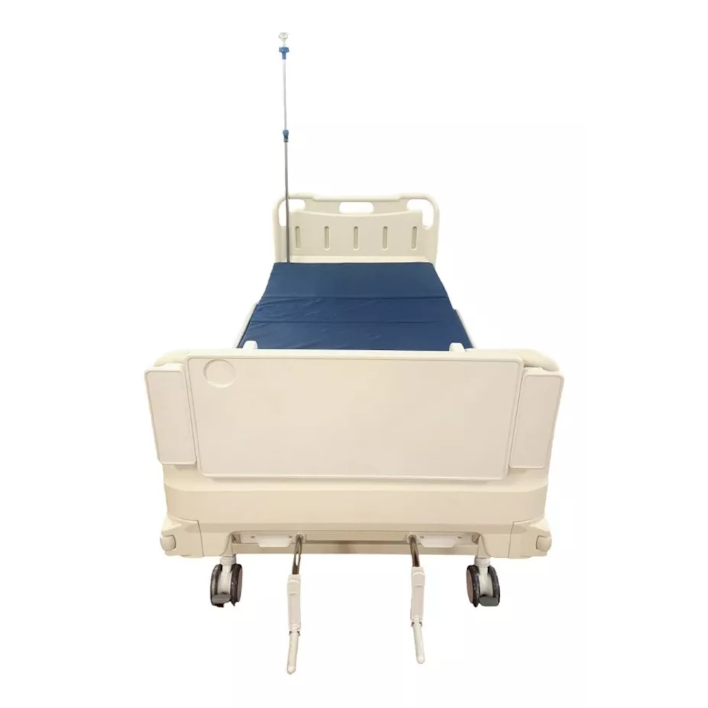 Cama Manual Hospitalaria Acero Tubular C/accesorios Mobicare