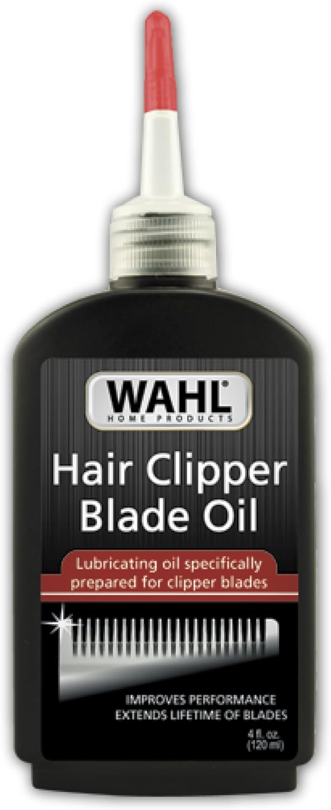 Wahl - Aceite lubricante de alta calidad para cortapelos para cortapelos, recortadores y corrosión de cuchillas para prevenir el óxido, 4 onzas líquidas, modelo 3310-300.