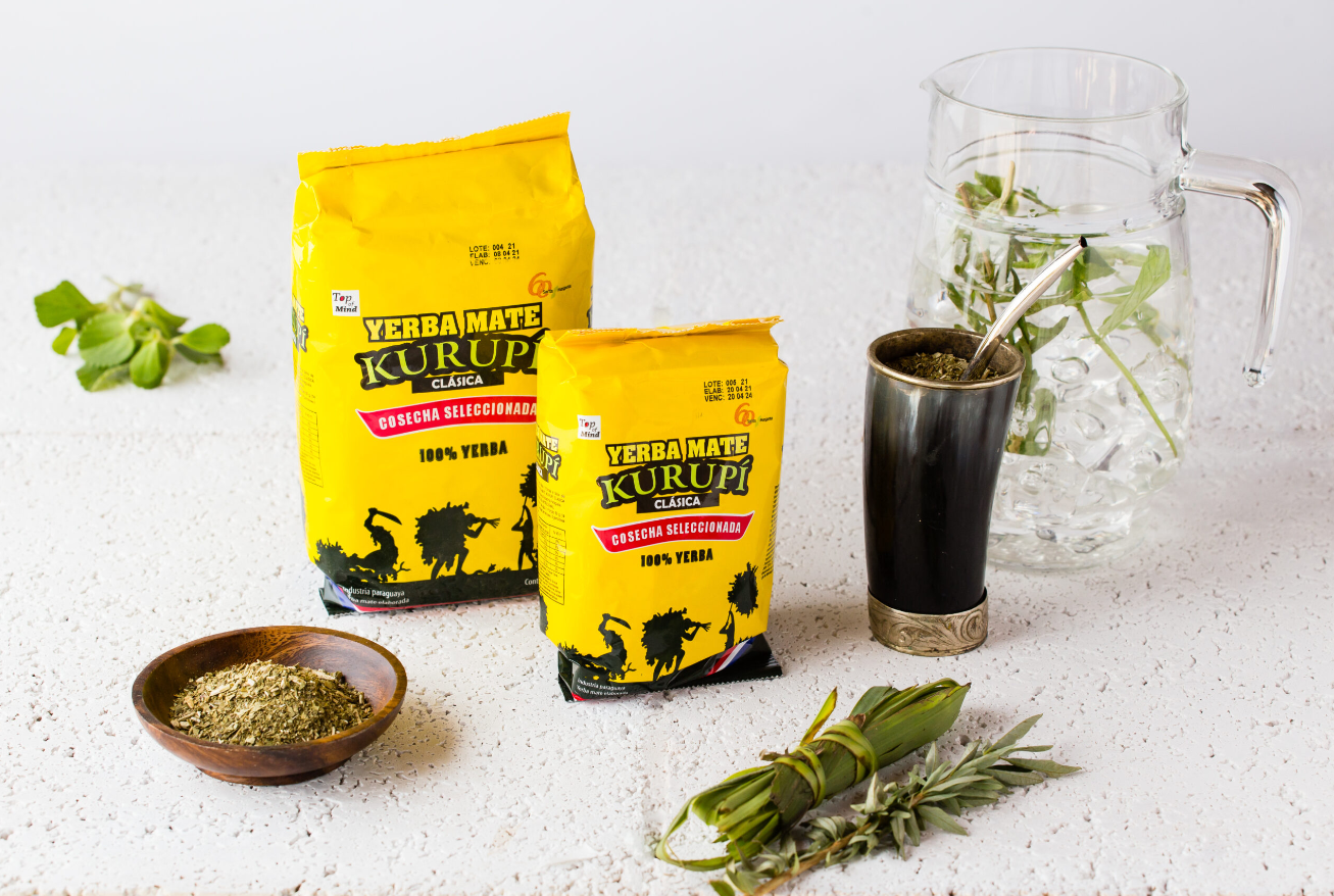 Yerba Mate Kurupí Clásica Cosecha Seleccionada 500 g.