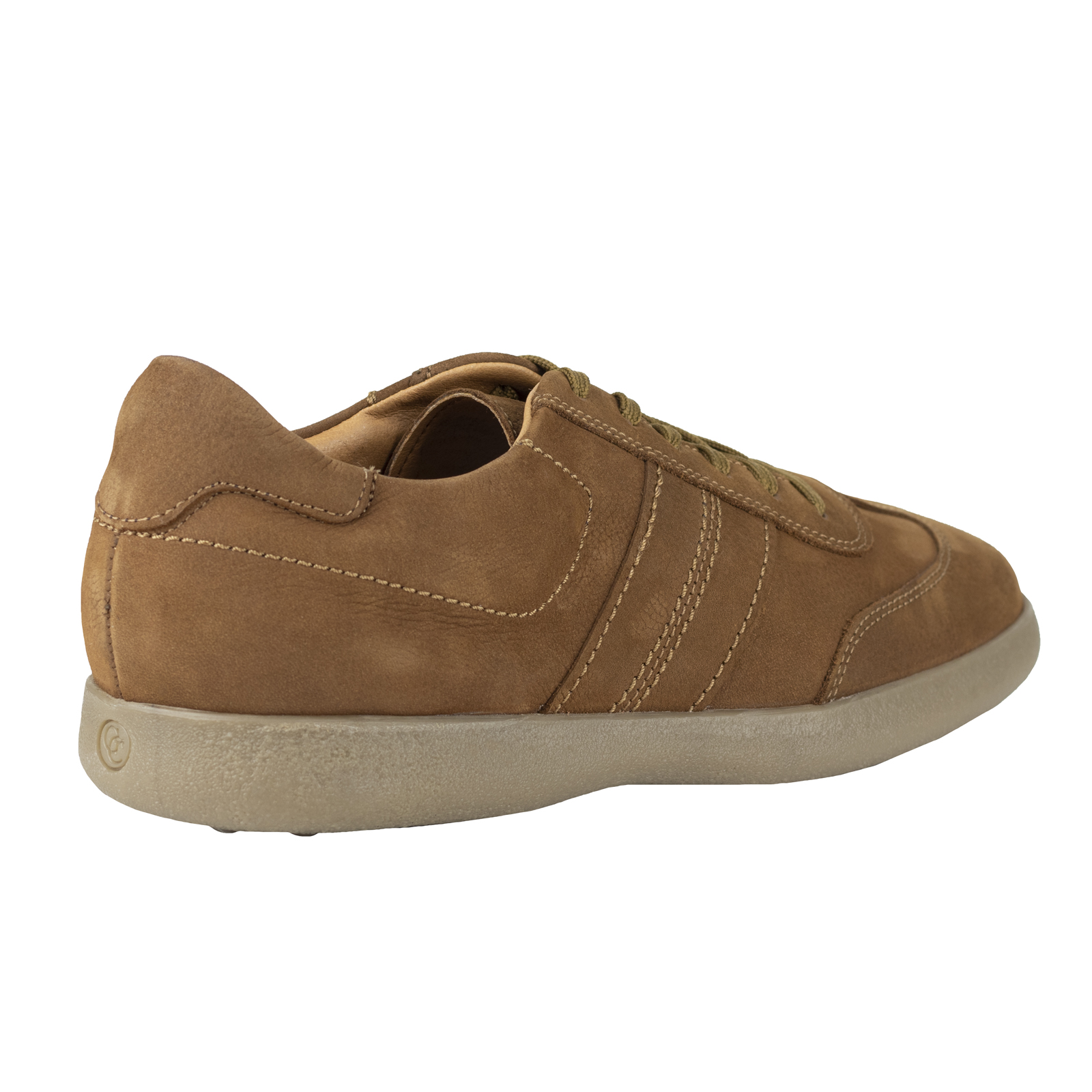 Zapatos Urbanos Hombre Piel Gamuza 3404 Camel Gino Cherruti.
