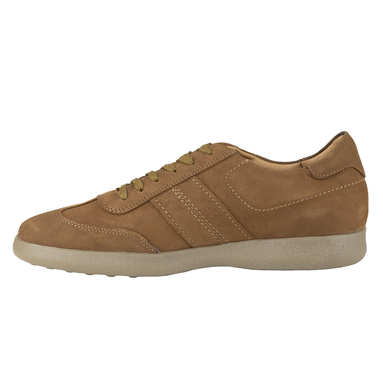 Zapatos Urbanos Hombre Piel Gamuza 3404 Camel Gino Cherruti.