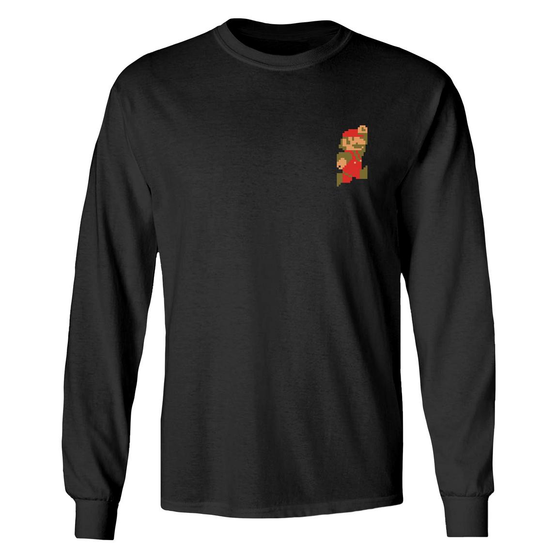 Geeknet Super Mario Underground Playera Manga Larga GameStop Exclusive