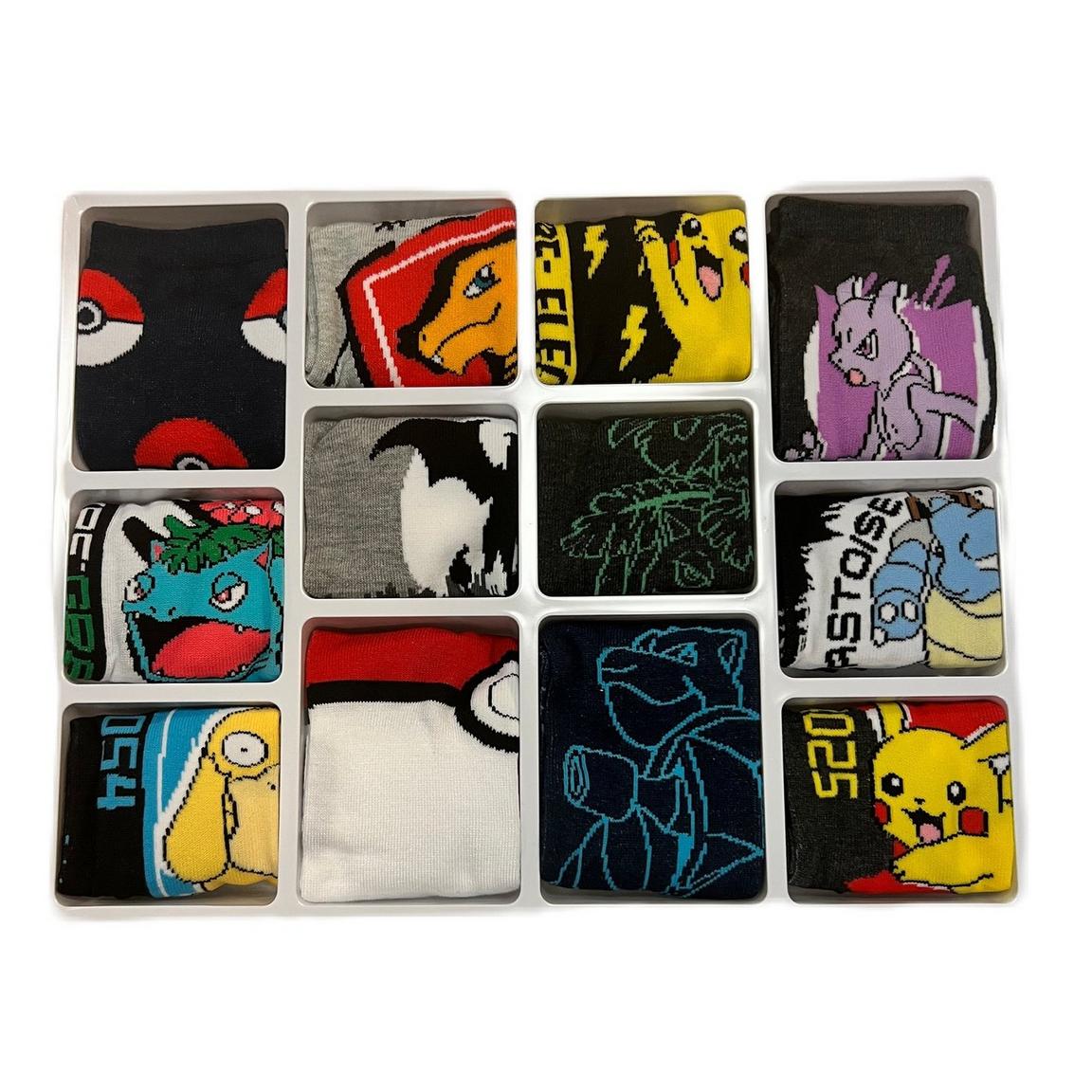 12 Pares Pokemon 12 Días Oficial Pikachu Mewtwo