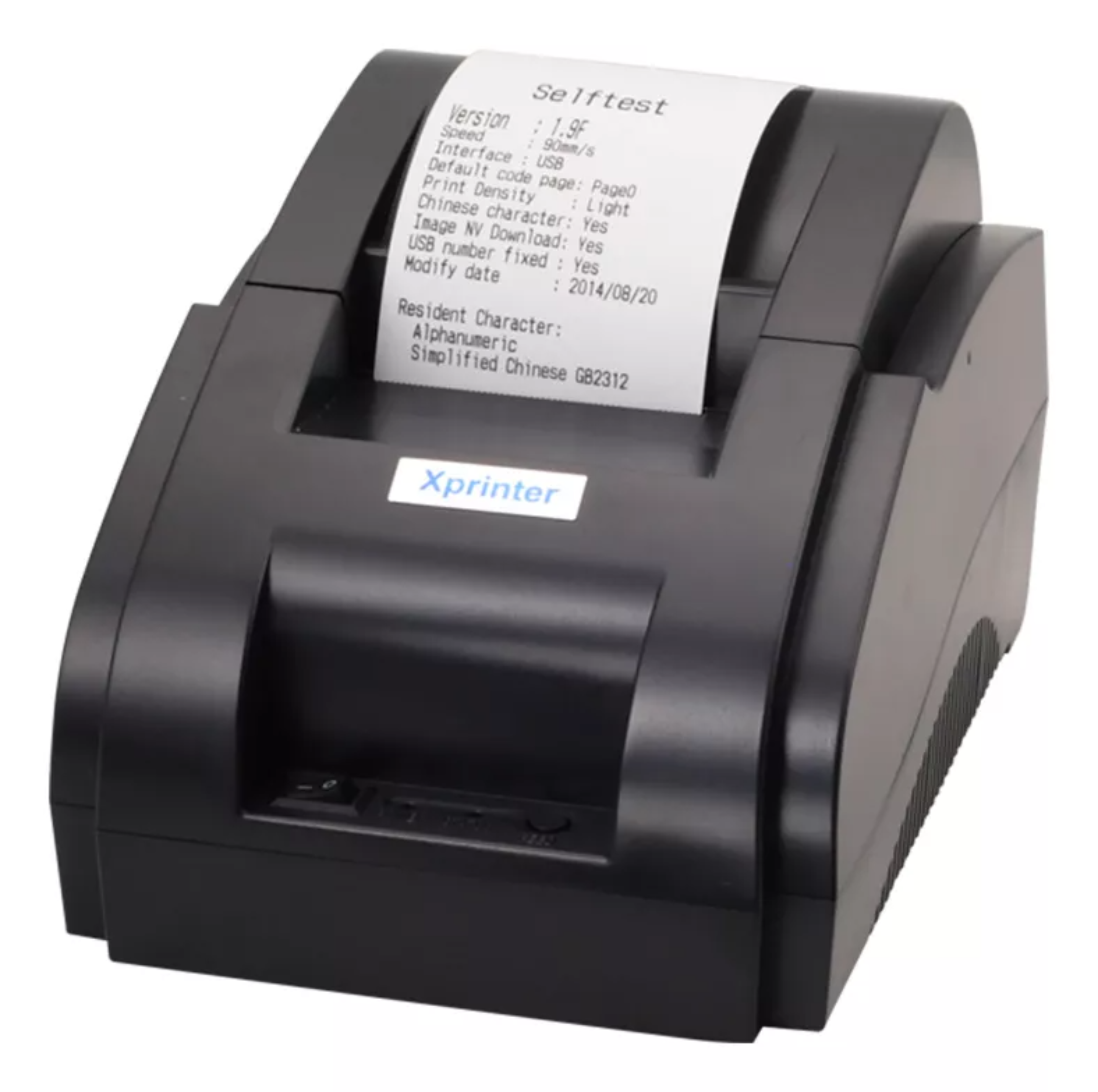 Impresora Térmica Usb Impresora De Recibos De 58 Mm FANDBO XP-58IIH Negro 110V.