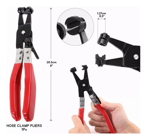 Pinza Para Abrazadera De Manguera 3 Piezas