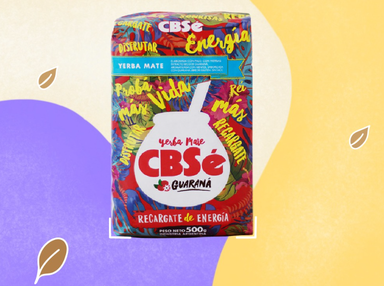 Yerba Mate Cbsé Guaraná 500 g.