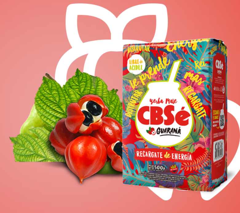 Yerba Mate Cbsé Guaraná 500 g.