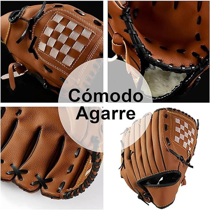 A Juego de Pelota de Béisbol, Bate de Béisbol + Guante + Béisbol, Baseball Bat Clásico Kit Béisbol de Entrenamiento Deporte Bate de Béisbol para Jóvenes Niños Adolescentes Adulto 32.6Pulgada.