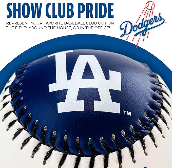 A Franklin Sports MLB Team Baseball - Pelotas de béisbol Suaves con Logotipo del Equipo de la MLB, béisbol de Juguete para niños, Gran decoración para escritorios y Oficina.
