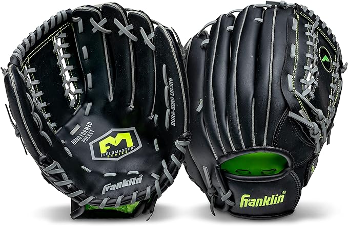 A Franklin Sports Field Master Midnight Series - Guante de béisbol para diestros.