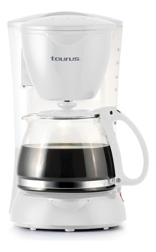 Cafetera Taurus De Goteo Coffeemax C6t 6 Tazas Blanco.