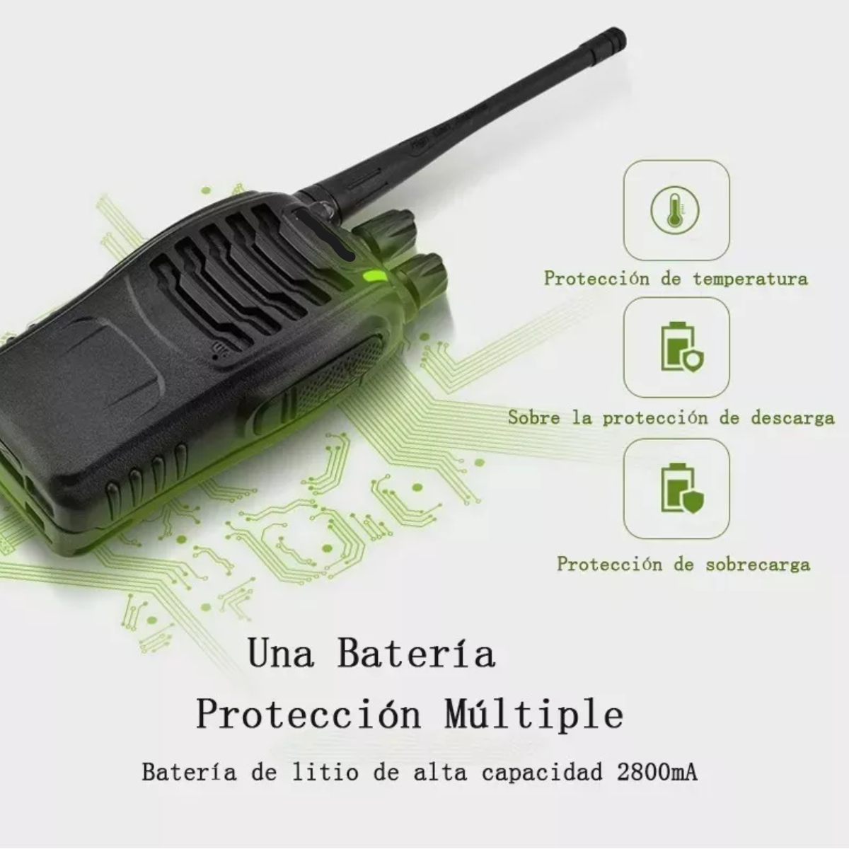 Radios Baofeng Walkie Talkies Bf-888s Kit 2 Pc Manos Libres.
