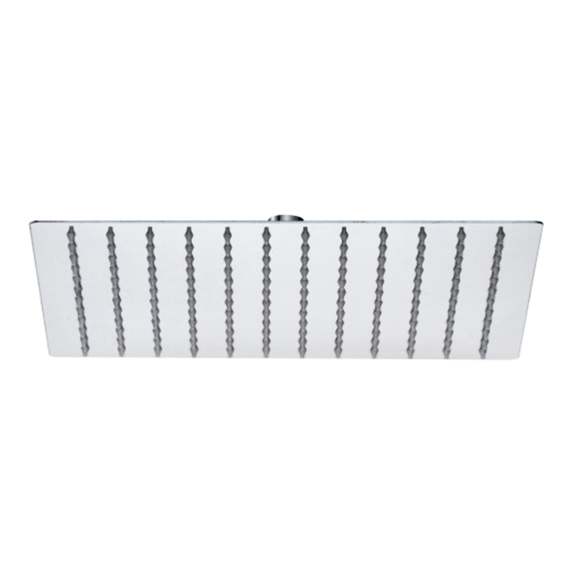 MEER Faucets  by CNX | Regadera Cuadrada de 20 cm, Cabezal de Ducha de Acero Inoxidable Satinado. Multiposición, Anti-Sarro y Funciona con Presión Baja.