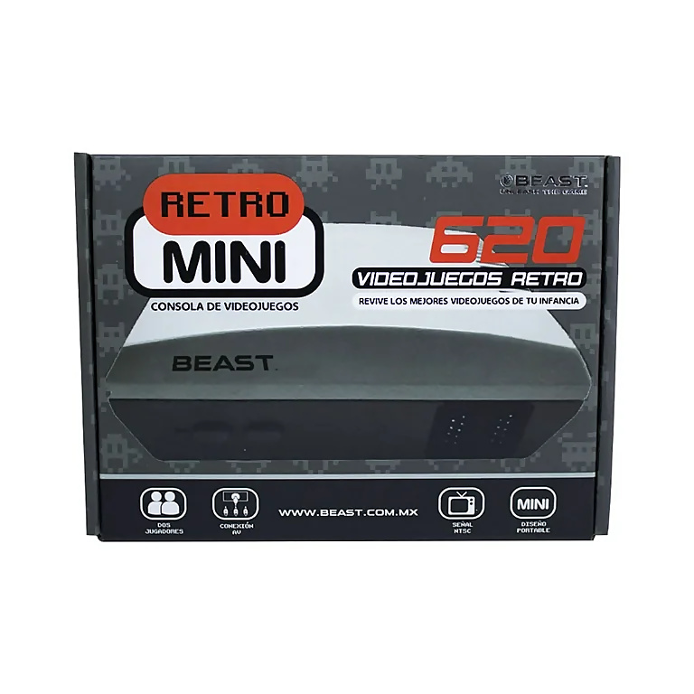 Consola De Videojuegos Generica 620 Juegos Gamer Beast