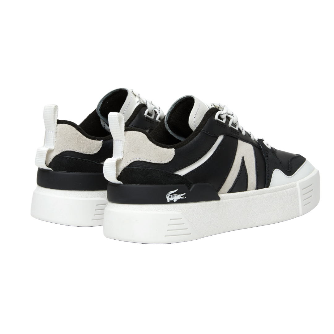 Tenis Lacoste Piel Para Mujer Negro L002 222 8 Sfa