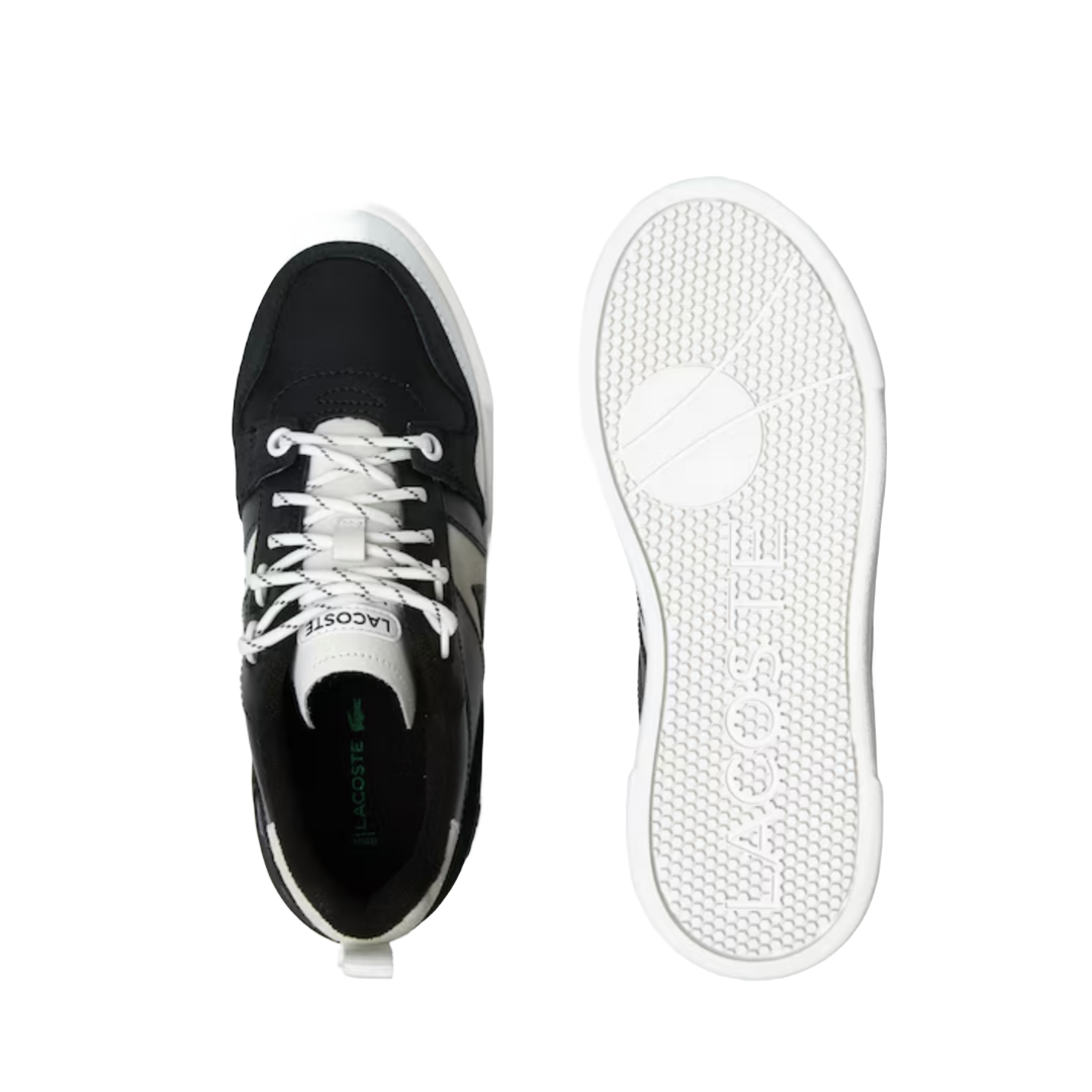 Tenis Lacoste Piel Para Mujer Negro L002 222 8 Sfa