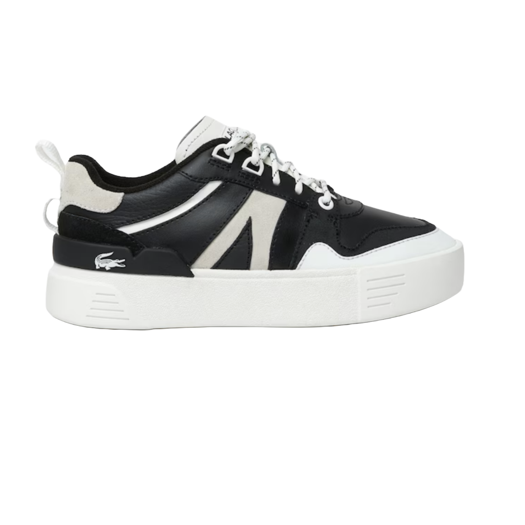 Tenis Lacoste Piel Para Mujer Negro L002 222 8 Sfa