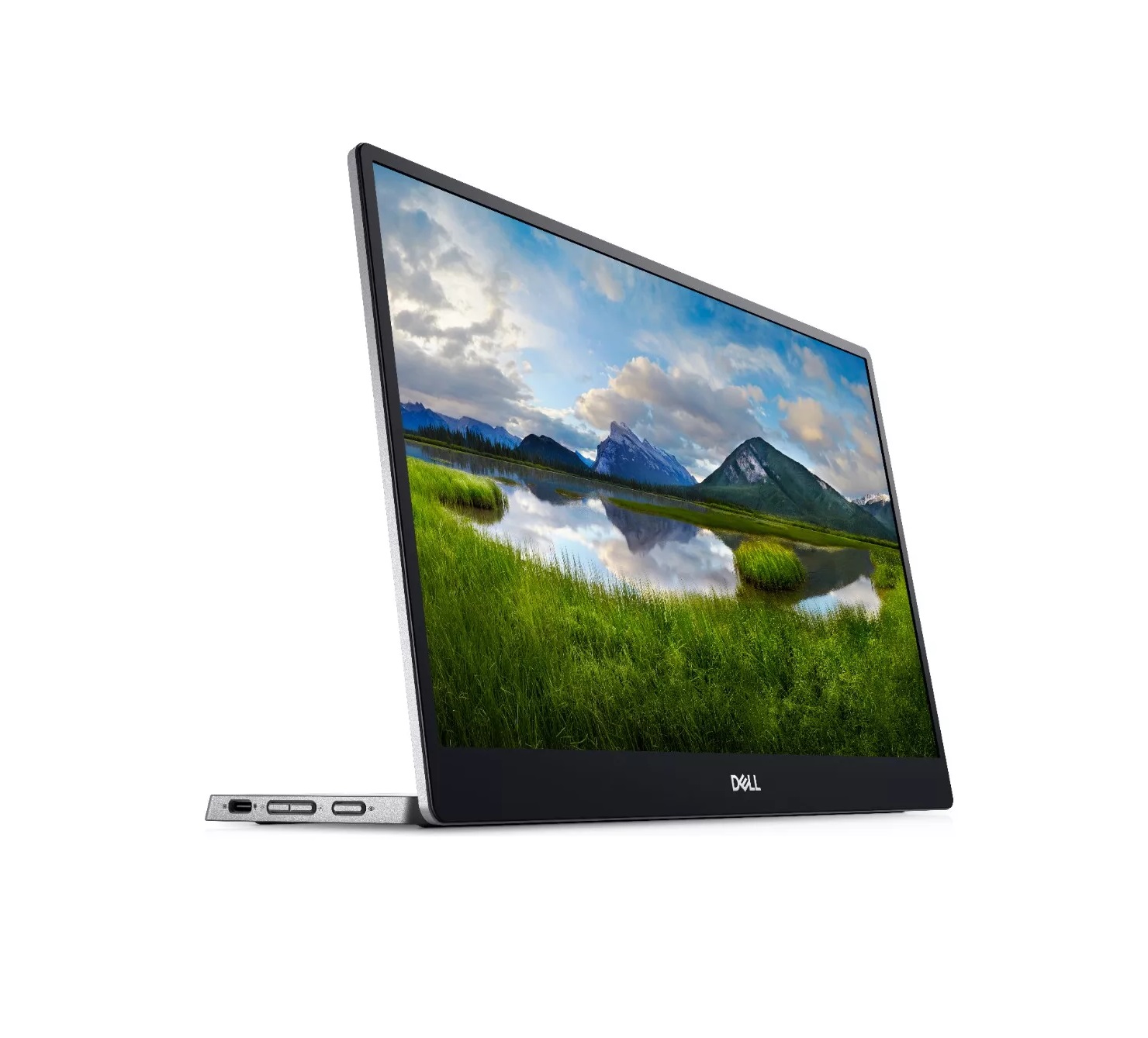 Monitor Portátil Dell Modelo: P1424H de 14 Pulgadas IPS Full Hd 60 Hz, USB-C Color Gris.