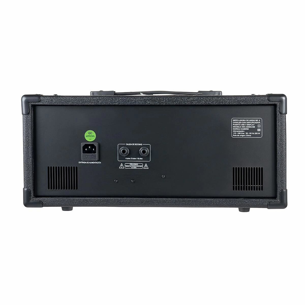 Mezcladora Amplificada 8 Canales Kaiser MIX-2308DUBS
