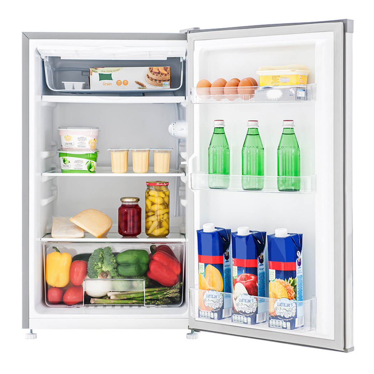 Frigobar Manual 4 pies Acero Inoxidable Mabe RMF0411PYMX0​
