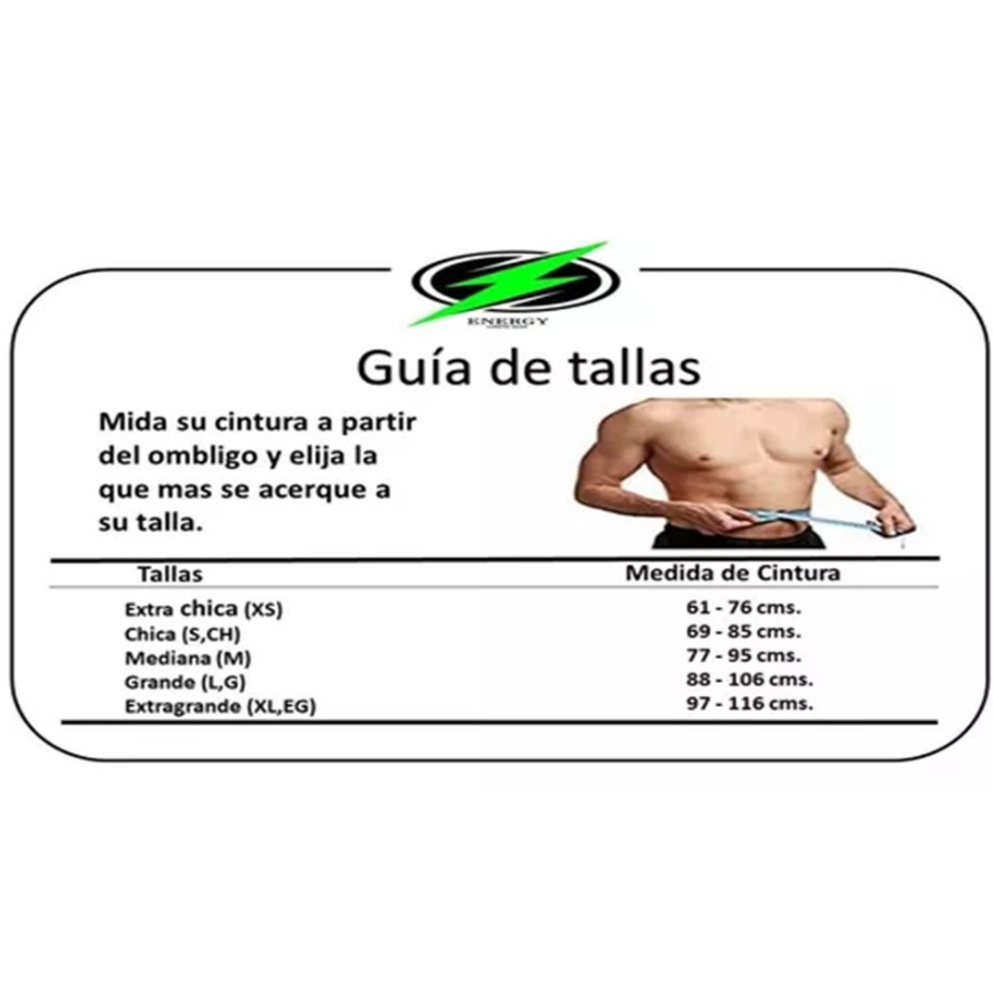 Cinturon Deportivo Energy Z Levantamiento De Peso Unisex Gym.