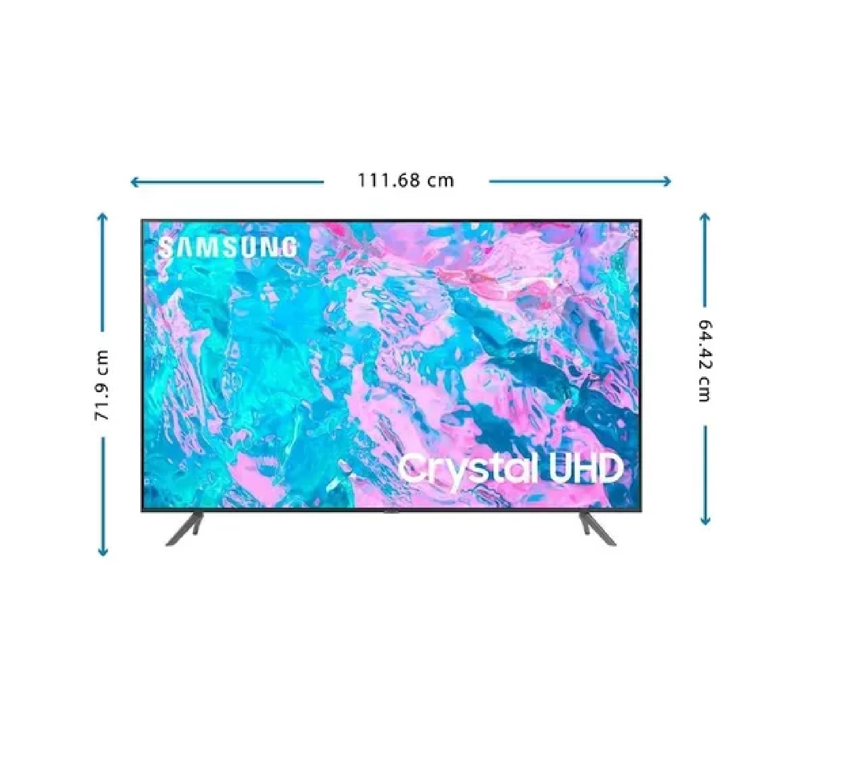Pantalla Samsung Un50cu7000f De 50 Crystal Uhd 4k.
