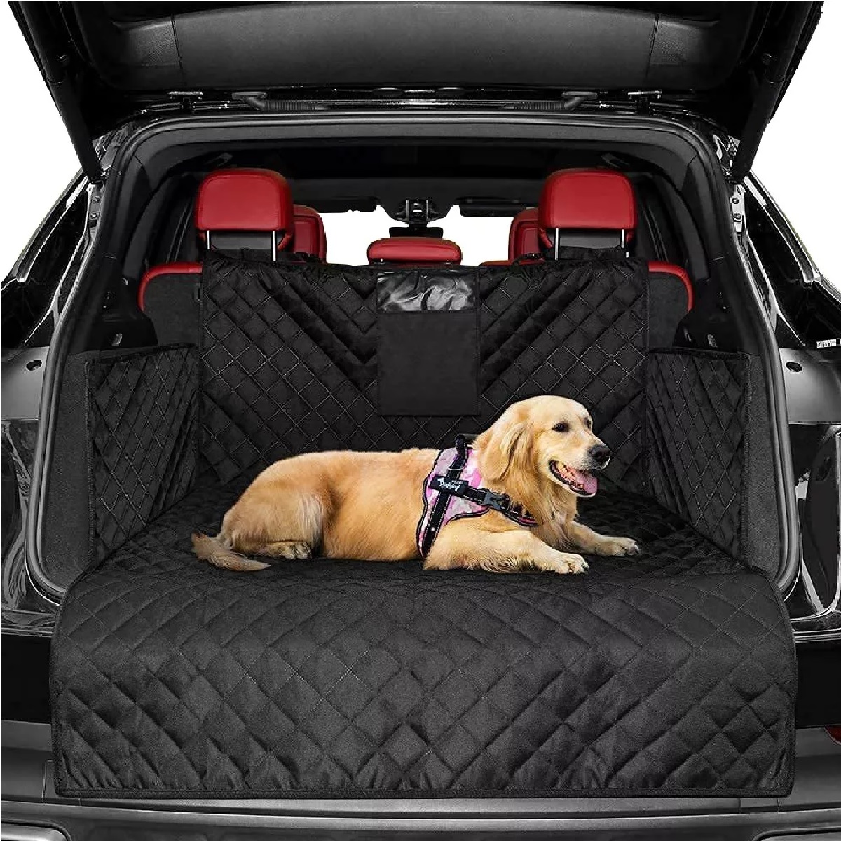 Forro De Carga Para Perros Funda Impermeable Mascota De Auto.