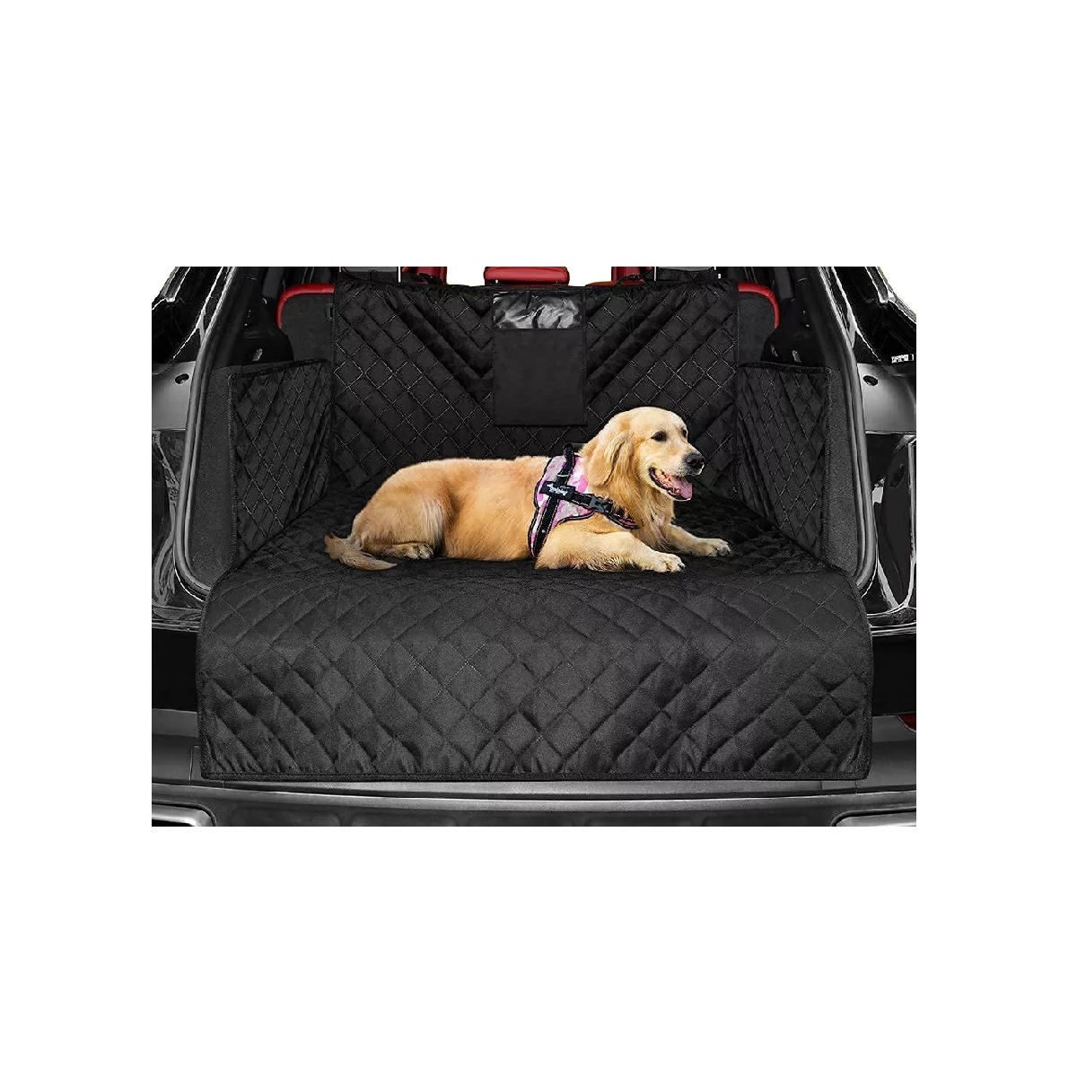 Forro De Carga Para Perros Funda Impermeable Mascota De Auto.