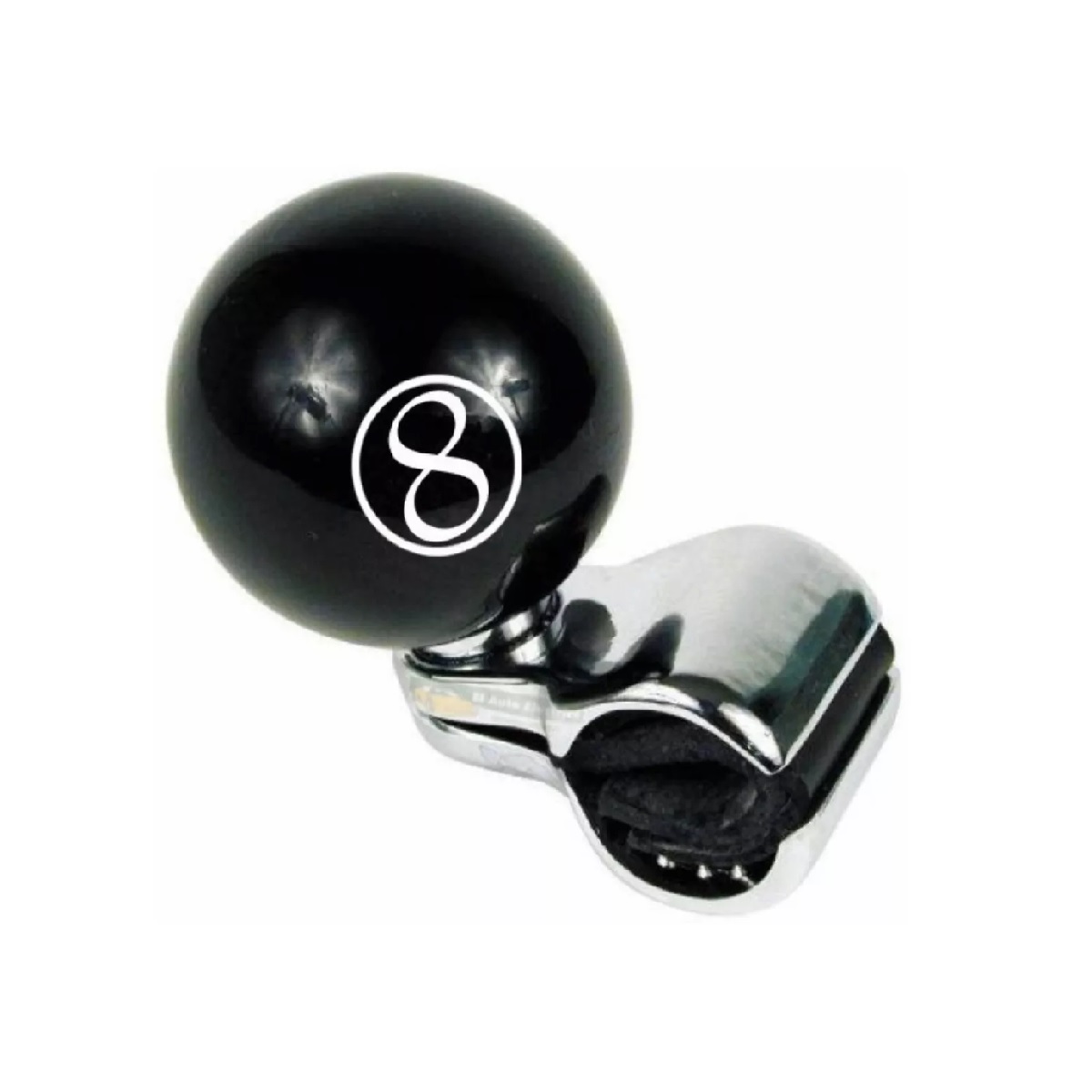 Perilla Para Volante Bola 8 Negro.