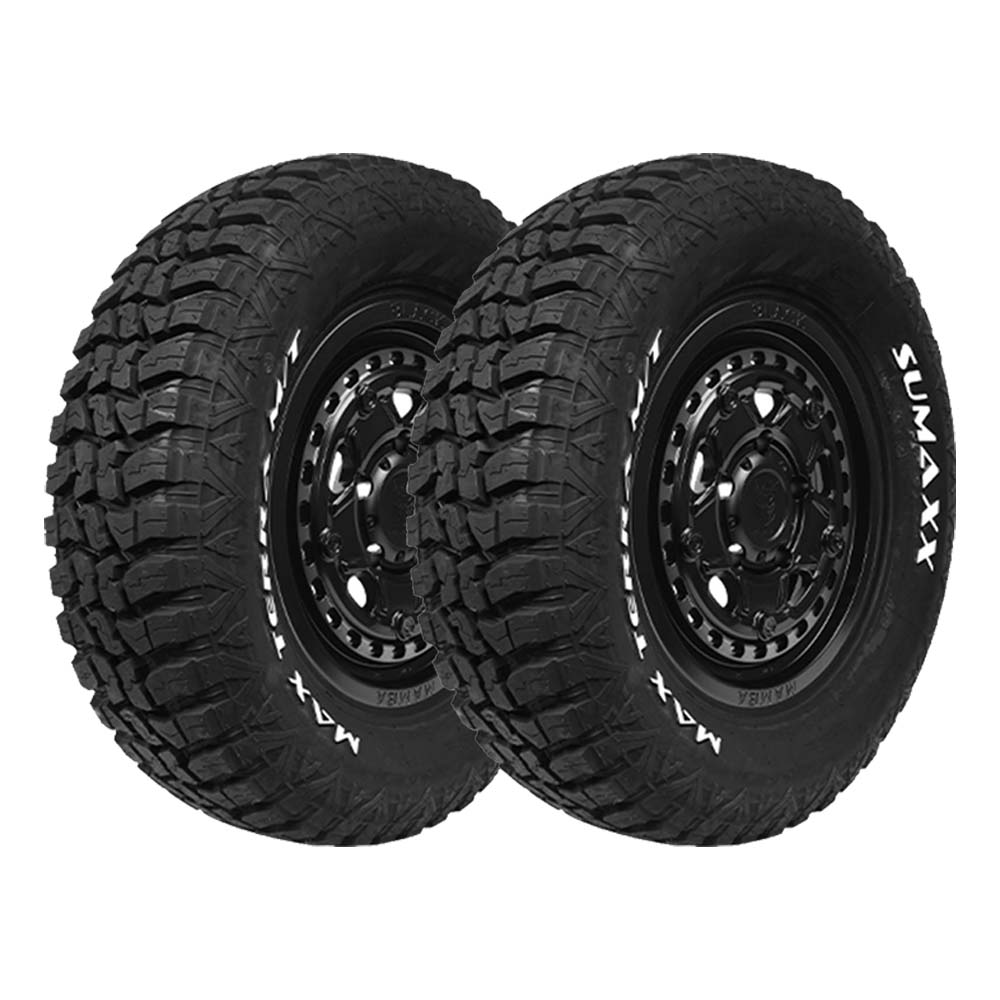 PAQUETE DE 2 LLANTAS 27X8.50R14 LT SUMAXX MAX-TERRA M/T 95Q.