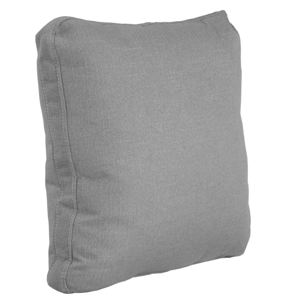 Set de 2 Cojines Decorativos Cuadrados Dicasa Have Kappa y Zita Havre Gris.