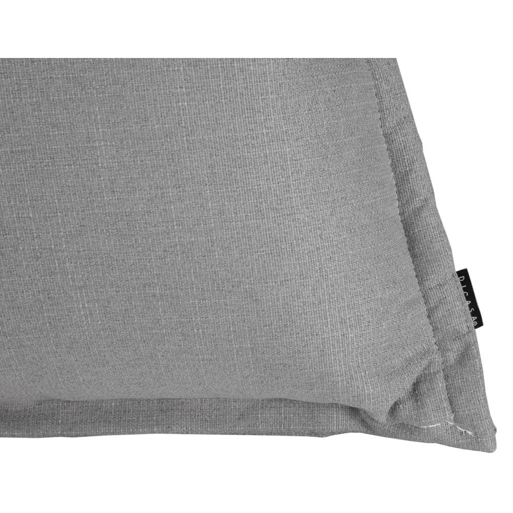 Set de 3 Cojines Decorativos Dicasa Have Kappa, Delta y Zita Havre Gris.