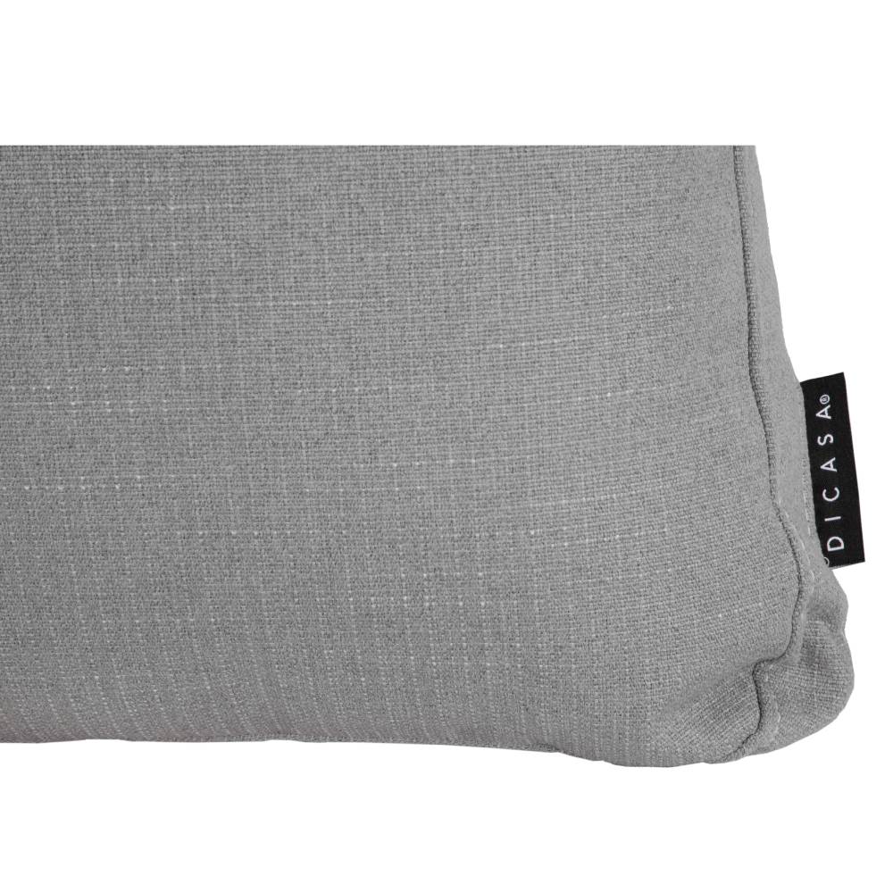 Set de 3 Cojines Decorativos Dicasa Have Kappa, Delta y Zita Havre Gris.
