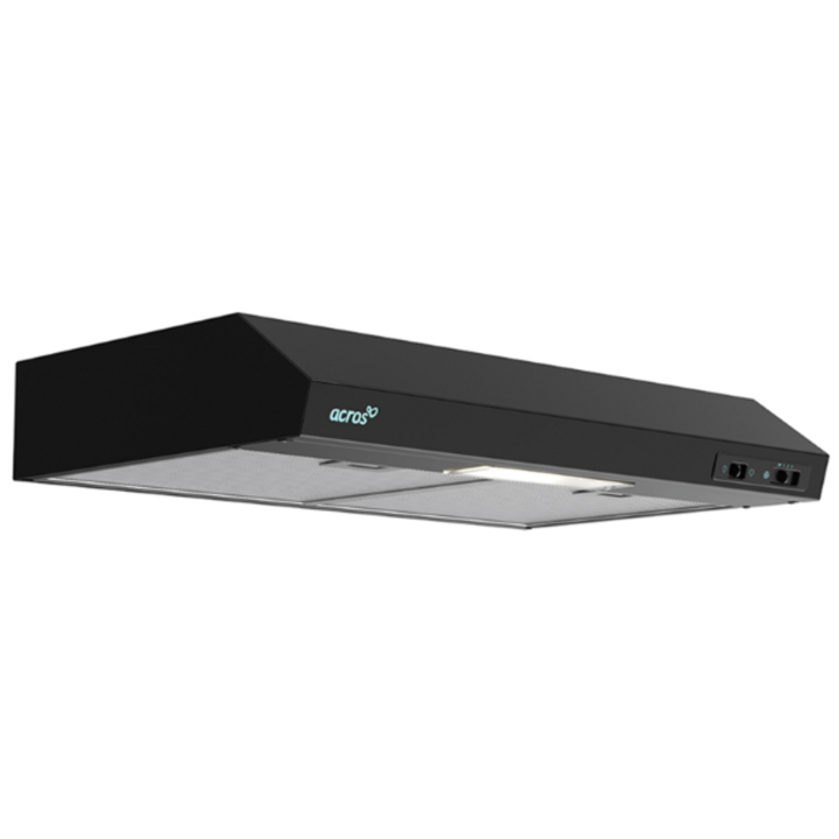 CAMPANA BAJO ALACENA / GABINETE ACROS AH7510B DE 76 CM (30 PULGADAS) ACABADO NEGRO.