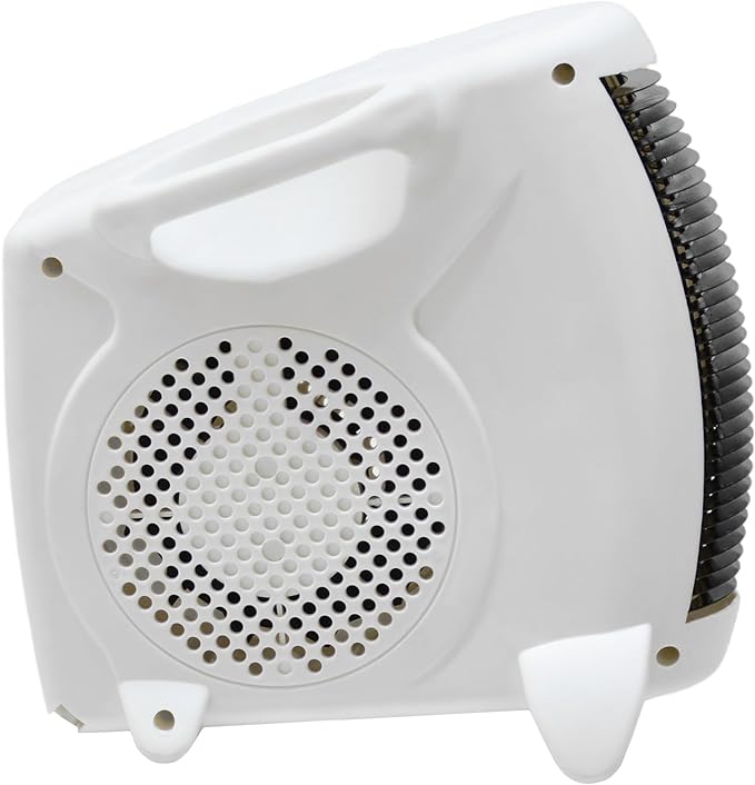 RACK & PACK Calefactor Ventilador con Radiador Electrico 2 en 1 Portatil 1500 W 2 Niveles de Calefaccion Temperatura de 45° C a 73°C en 40 Segundos Calentador Ceramico con 4 Modos Aire Caliente y Frio.